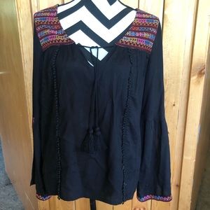 Boho hippie blouse